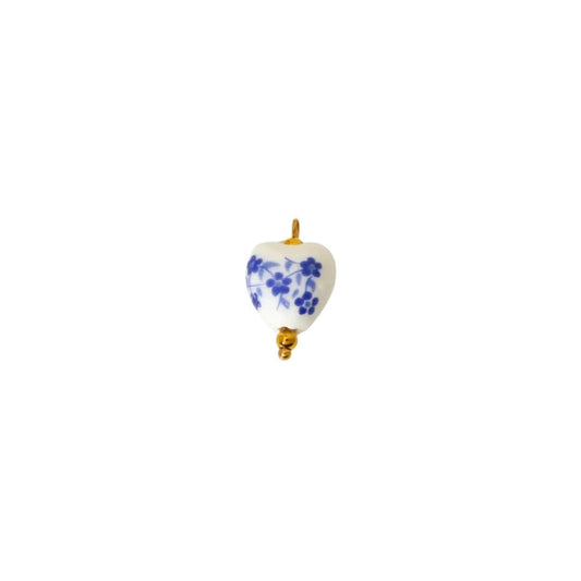 Ceramic antique flower charm