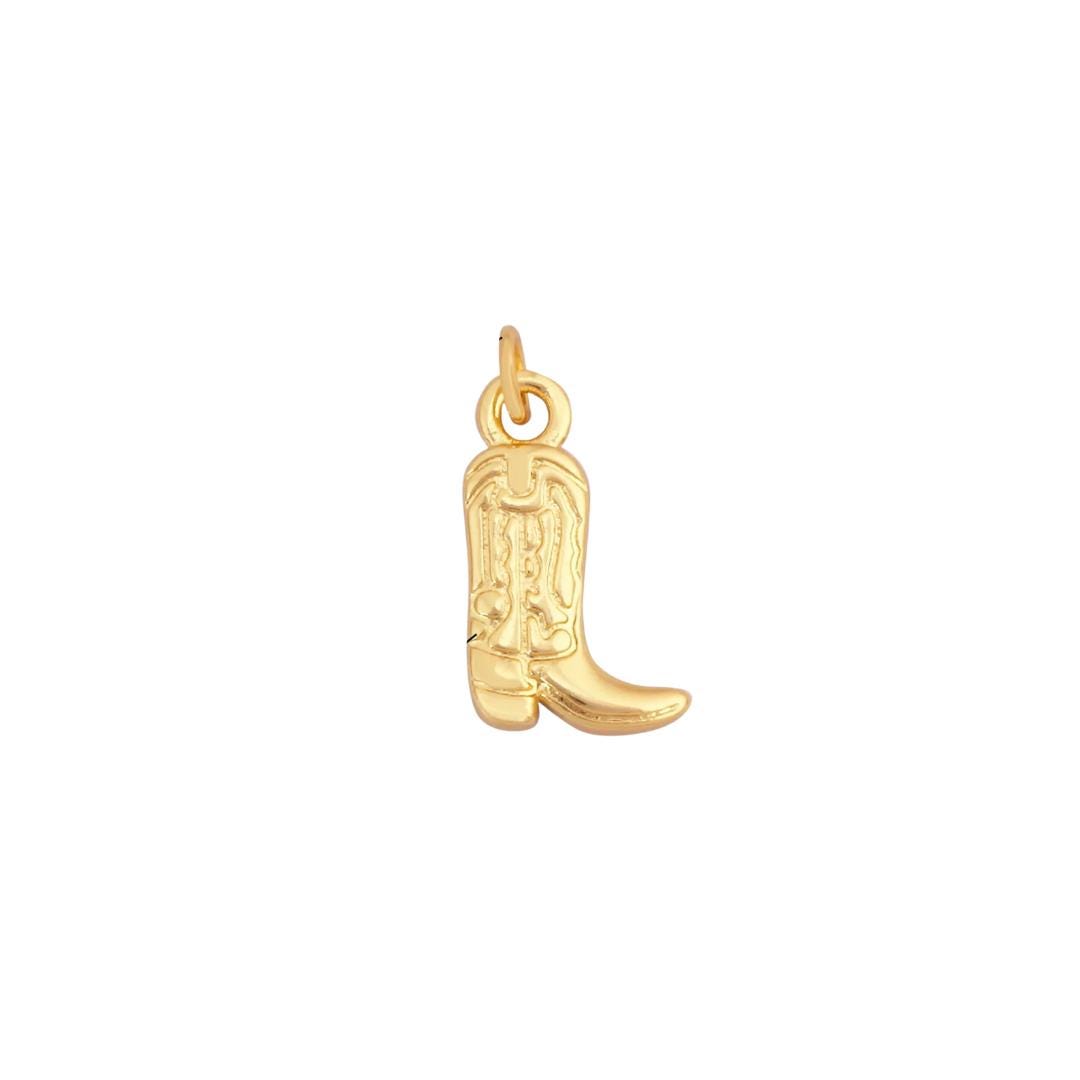 Cowboy boot charm