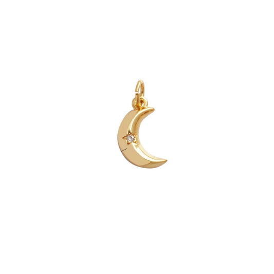 Moon crescent charm