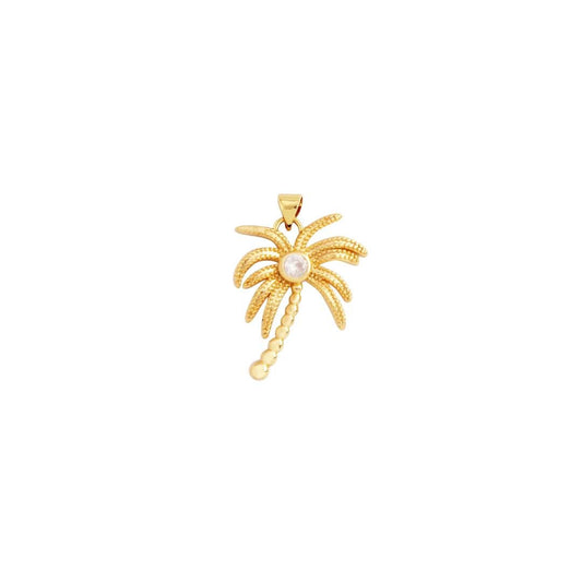 Palm tree charm